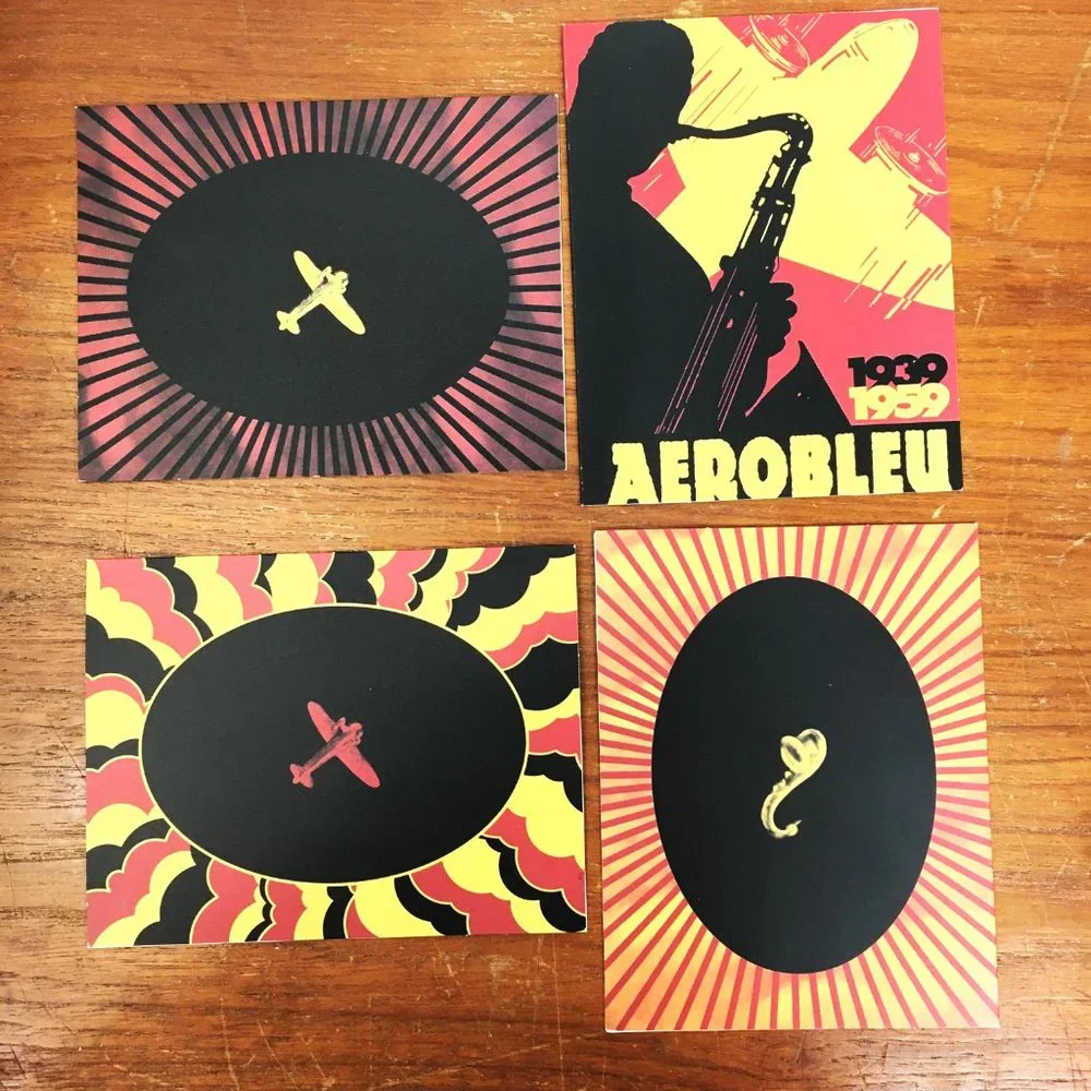 Aerobleu Blank New York Cards – August 1, 1997